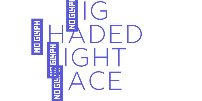 Rig Shaded Light Face Font Download