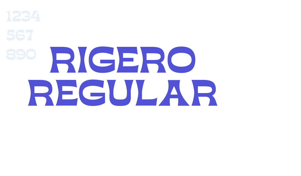 Rigero Regular-font-download