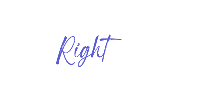 Right Font Download