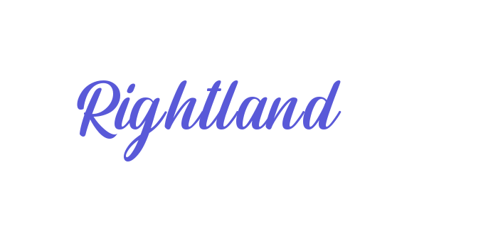 Rightland Font