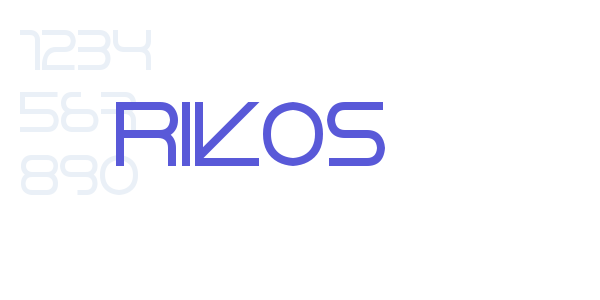 Rikos font