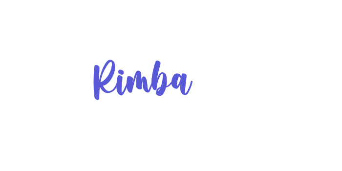 Rimba Font Download