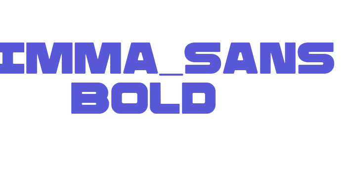 Rimma_sans Bold Font Download