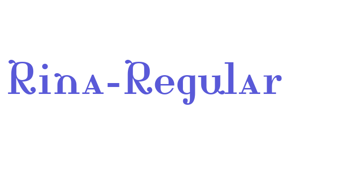 Rina-Regular Font Download