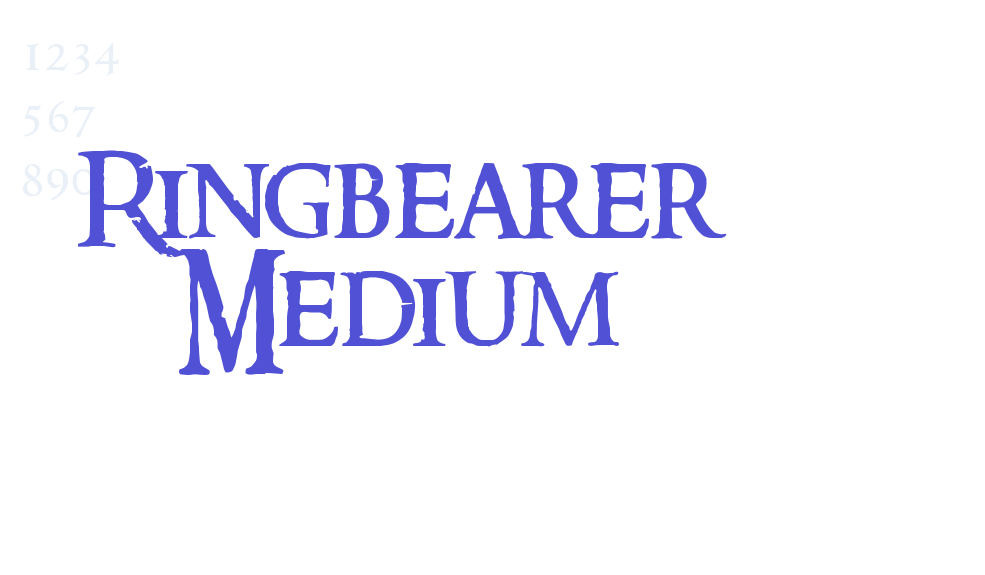 Ringbearer Medium-font-download