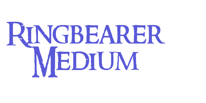 Ringbearer Medium Font