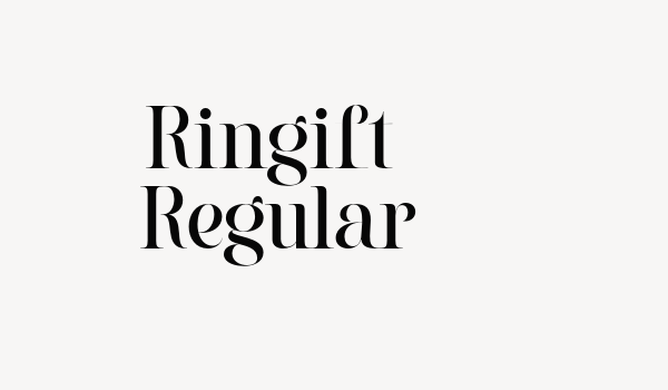 Ringift  Regular Font