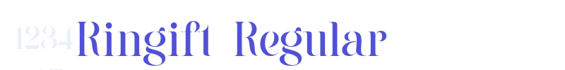 Ringift  Regular-font