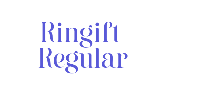 Ringift  Regular Font