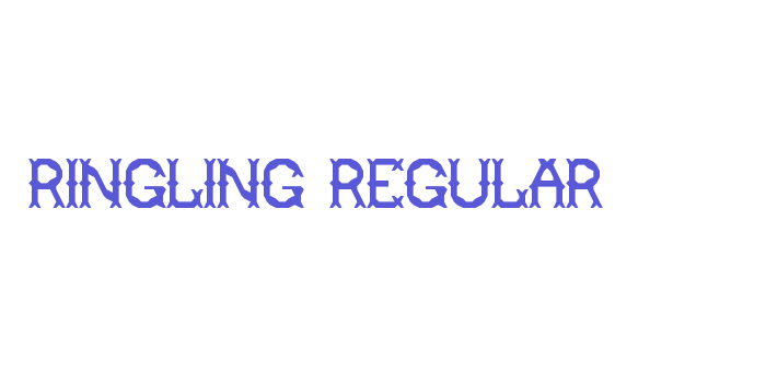 Ringling Regular Font Download