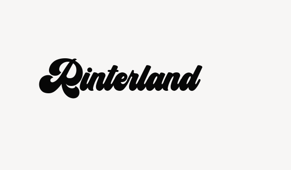 Rinterland Font