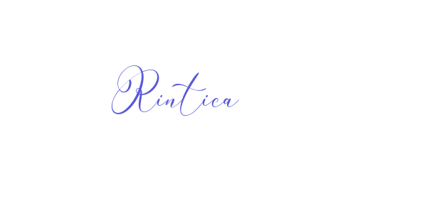 Rintica font free