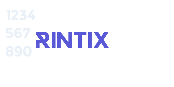 Rintix font free