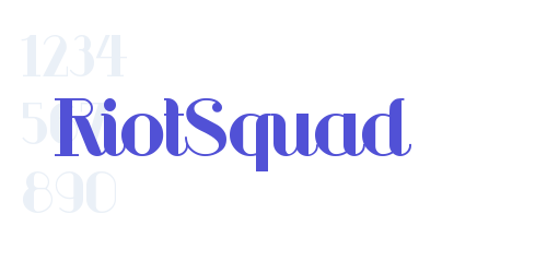RiotSquad-font-download