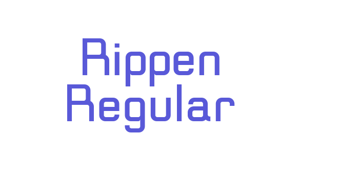 Rippen Regular Font