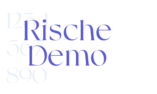 Rische Demo Font Download