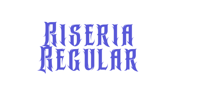 Riseria Regular Font Download