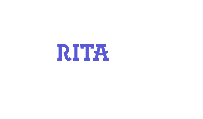 Rita Font Download