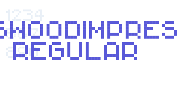 RittswoodImpresive Regular font