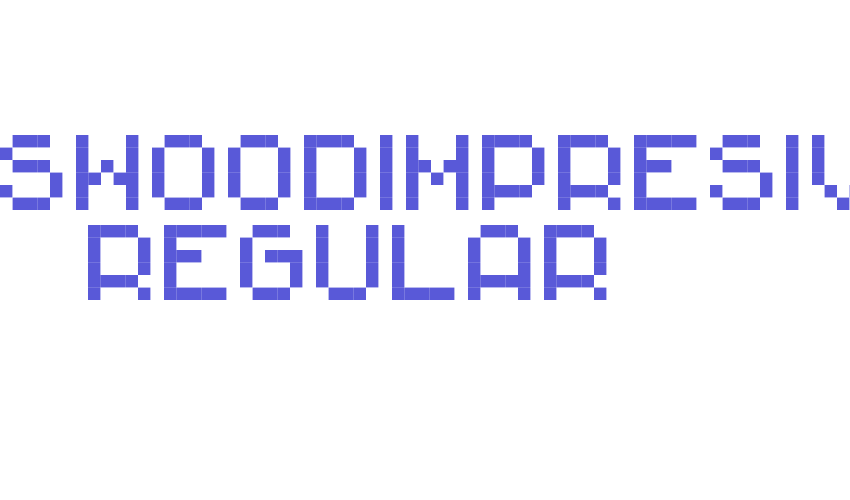 RittswoodImpresive Regular Font