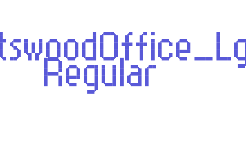 RittswoodOffice_Lg Regular Font