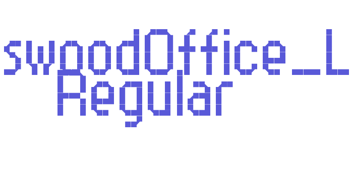 RittswoodOffice_Lg Regular Font Download