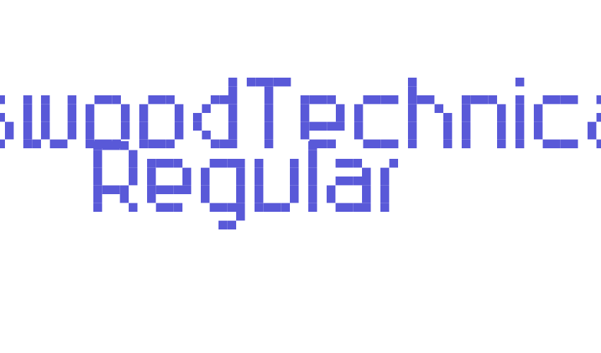 RittswoodTechnical Regular Font