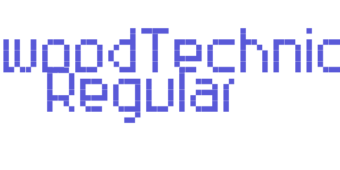 RittswoodTechnical Regular Font Download