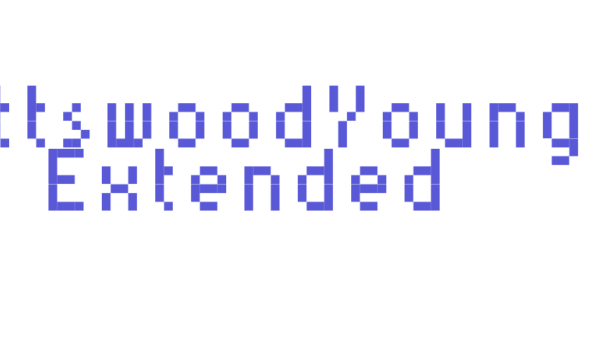 RittswoodYoung Extended Font