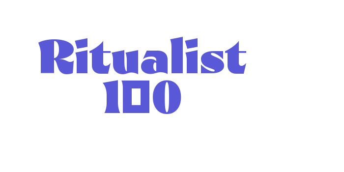 Ritualist 1.0 Font Download