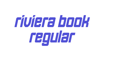 Riviera Book Regular-font-download