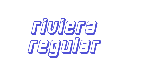 Riviera Regular-font-download