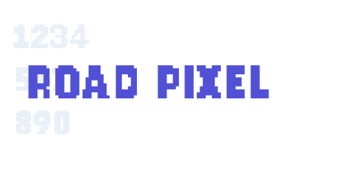Road Pixel-font-download
