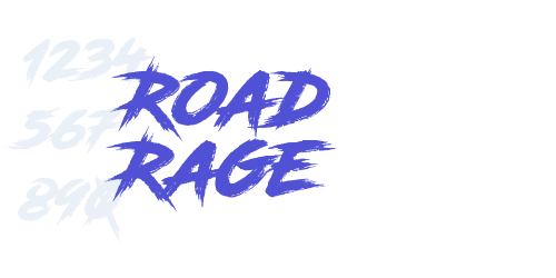 Road Rage-font-download