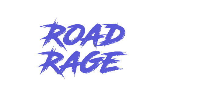 Road Rage Font