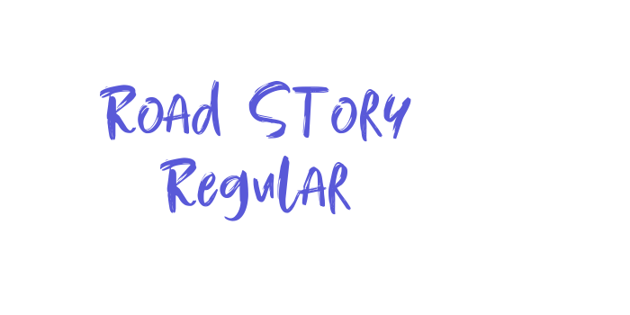 Road Story Regular Font Download