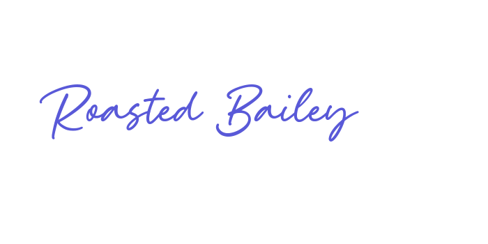 Roasted Bailey Font Download