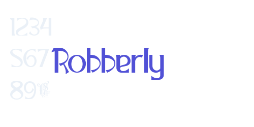 Robberly-font-download