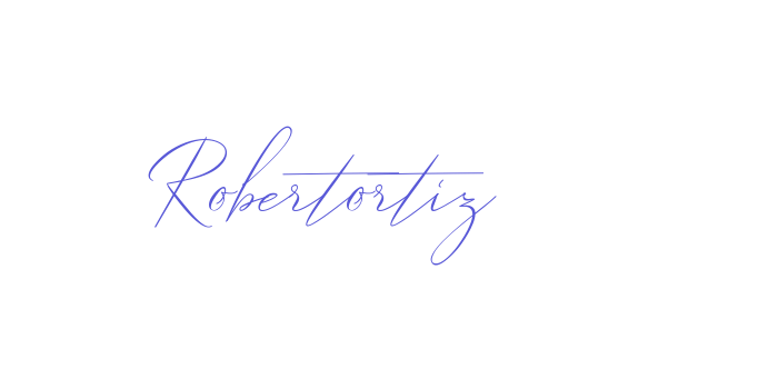 Robertortiz Font Download