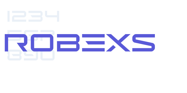 Robexs font free