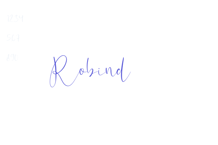 Robind font free