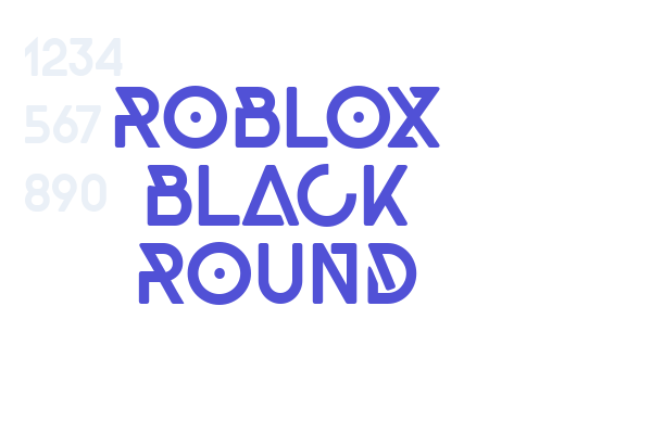 Roblox Black Round