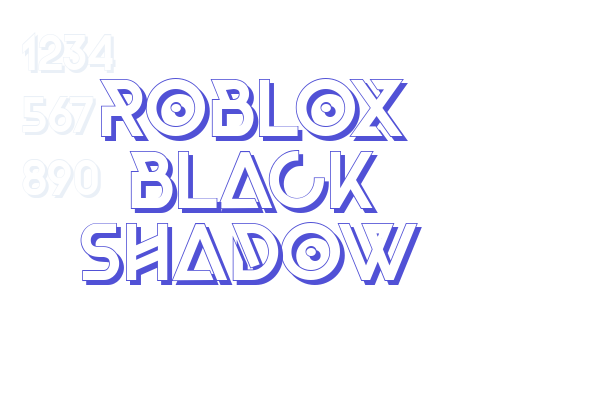Roblox Black Shadow