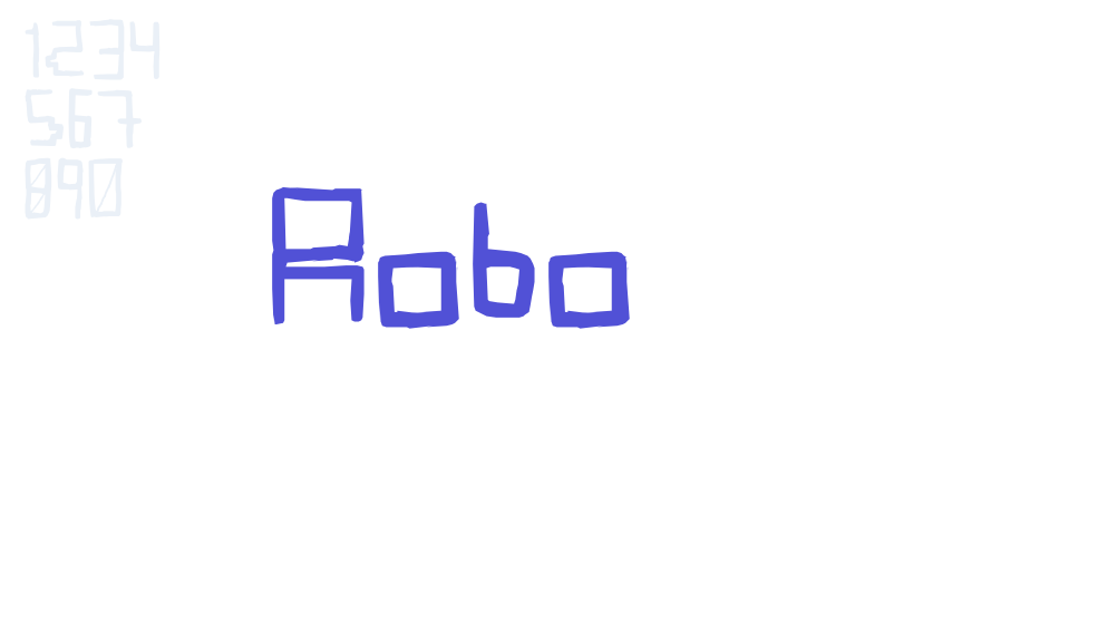 Robo-font-download