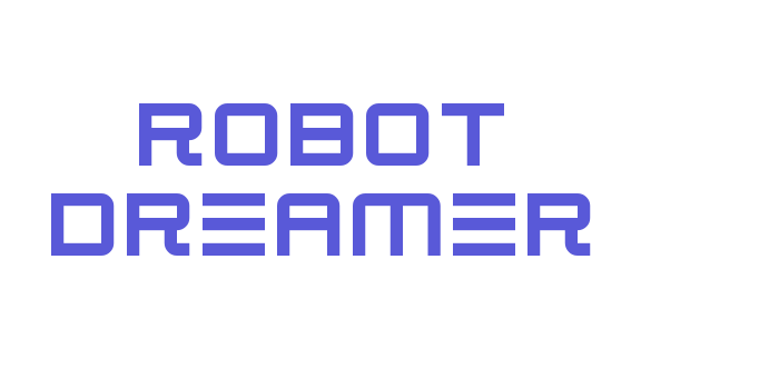 Robot Dreamer Font Download