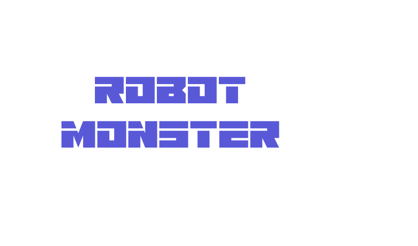 Robot Monster Font