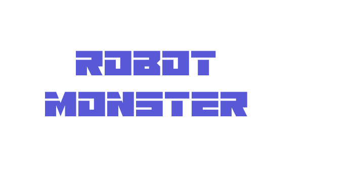 Robot Monster Font Download