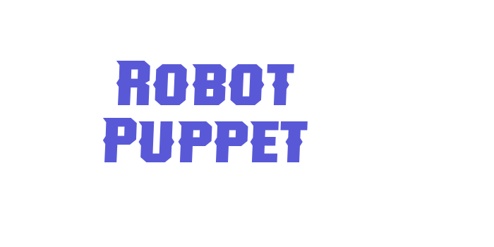 Robot Puppet Font Download