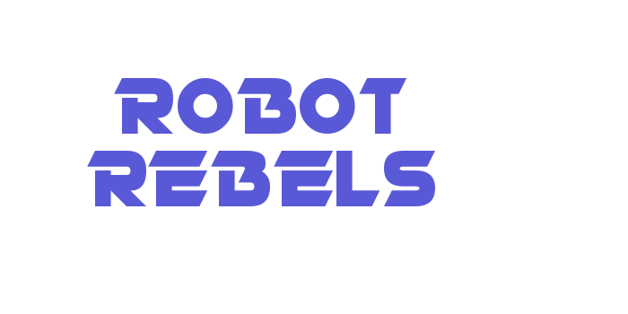 Robot Rebels Font Download