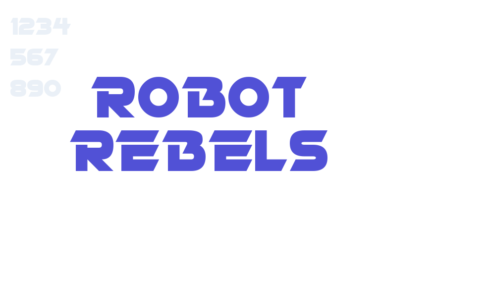 Robot Rebels-font-download